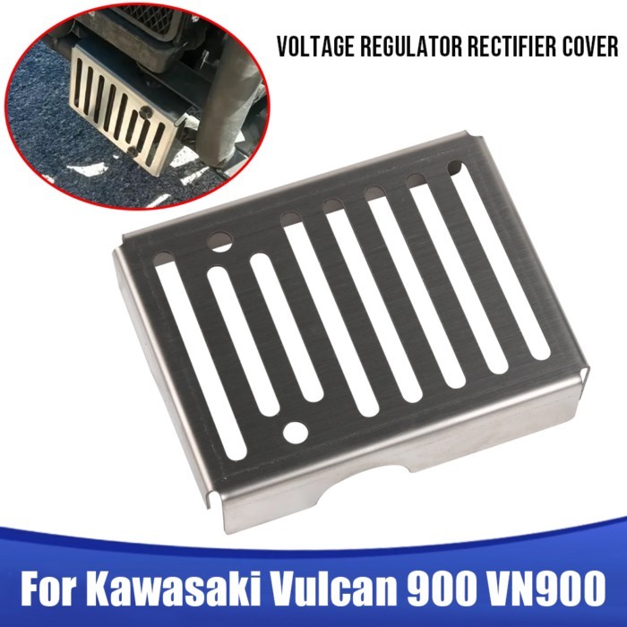 Motorcycle Voltage Regulator Rectifier Guard Protection Cover For KAWASAKI Vulcan 900 VN 900 VN900