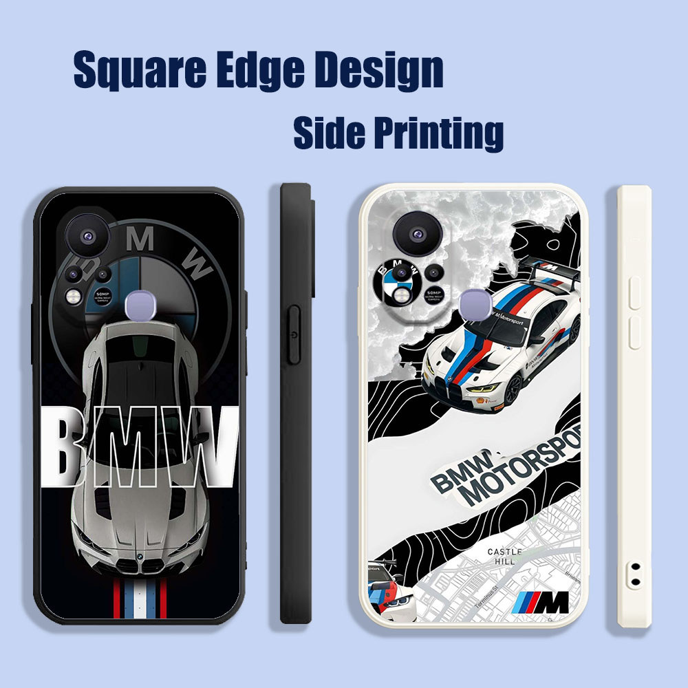ปลอกสําหรับ Huawei Nova 3i 7i 8i 5T Y9S JDM BMW รถแข่ง DJW30 เคสโทรศัพท์ขอบสี่เหลี่ยม