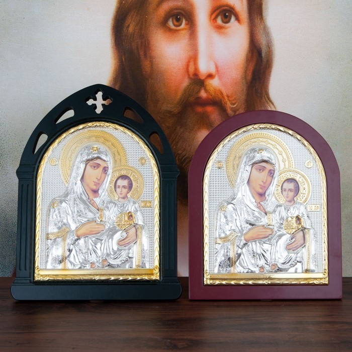 HT Orthodox Icon Church Virgin Mary Jesus Cross Icons Religion Catholic Ornaments Church Souvenirs
