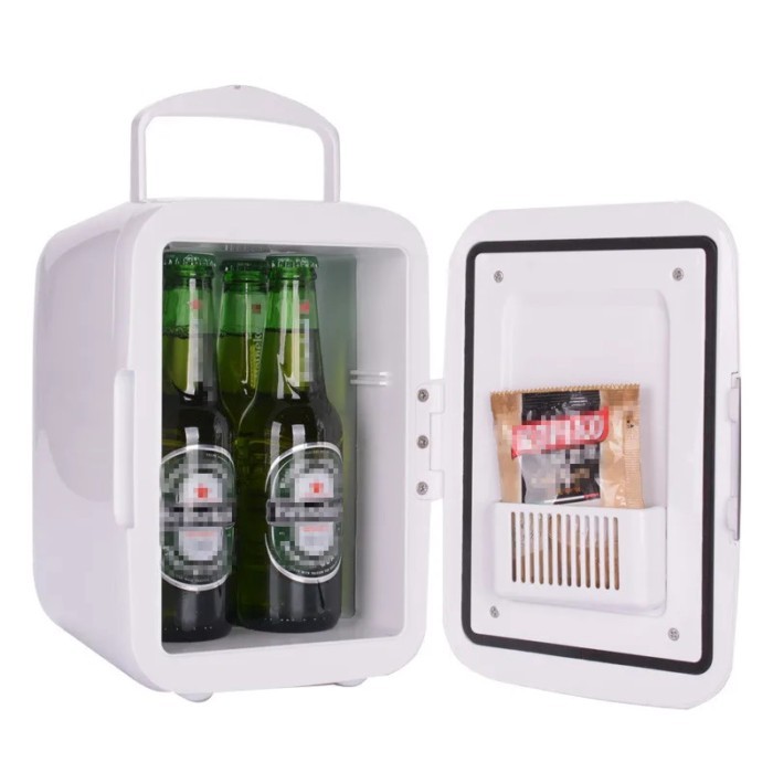 4L Mini-car Refrigerator / Car with A Small Refrigerator / Portable Low-power Milk Storage Dedicate