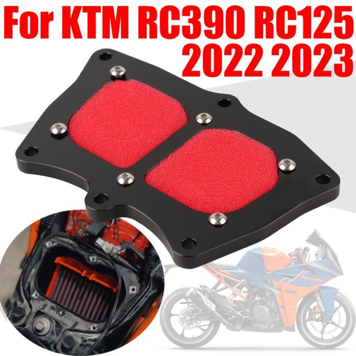 For KTM RC390 RC125 RC 390 RC 125 RC 2022 2023 Motorcycle Accessories Air Intake Filter Cover Guard