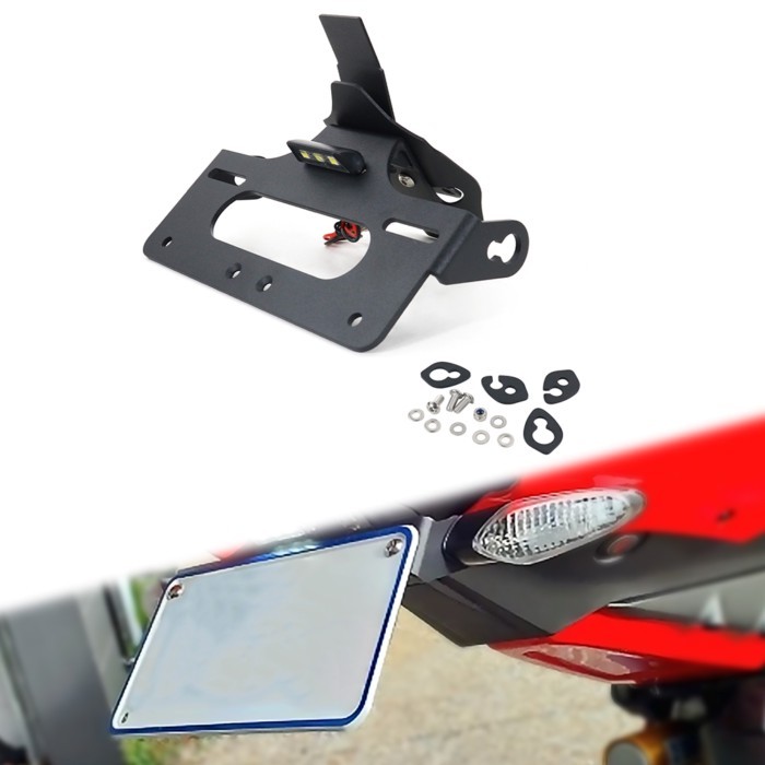 License Plate Holder Fit For Ducati Panigale V2 Panigale V4 V4S V4R Streetfighter V4 Motorcycle Rea