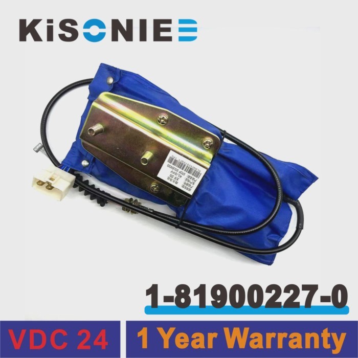 24V Diesel Engine Flameout Controller 1-81900227-0 For 4BD1 6BD1 4BG1 6BG1 Engine Stop Solenoid Mot