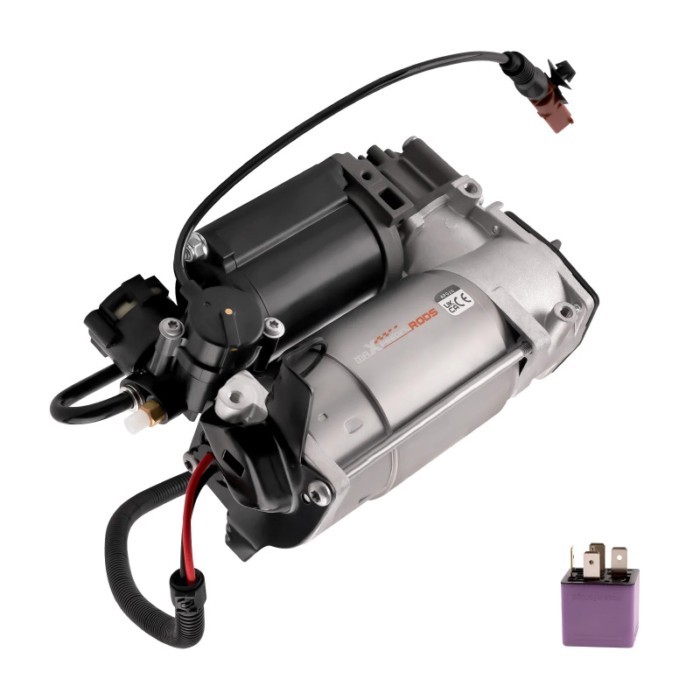 Airmatic Air Suspension Compressor Pump for Audi A8 D3 V6 V8 4E0616005H W/ Relay Shock Absorber Par