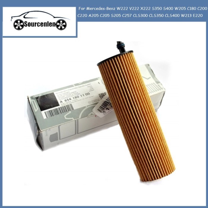 Oil Filter Kit For Mercedes-Benz W222 V222 X222 S350 S400 W205 C180 C200 C220 A205 C205 S205 C257 C