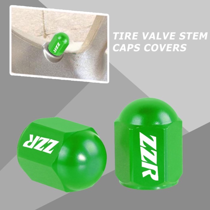 ZZR250 ZZR600 ZZR1200 ZZR1400 FOR KAWASAKI ZZR 250 600 1200 1400 Motorcycle Parts Wheel Tire Valve