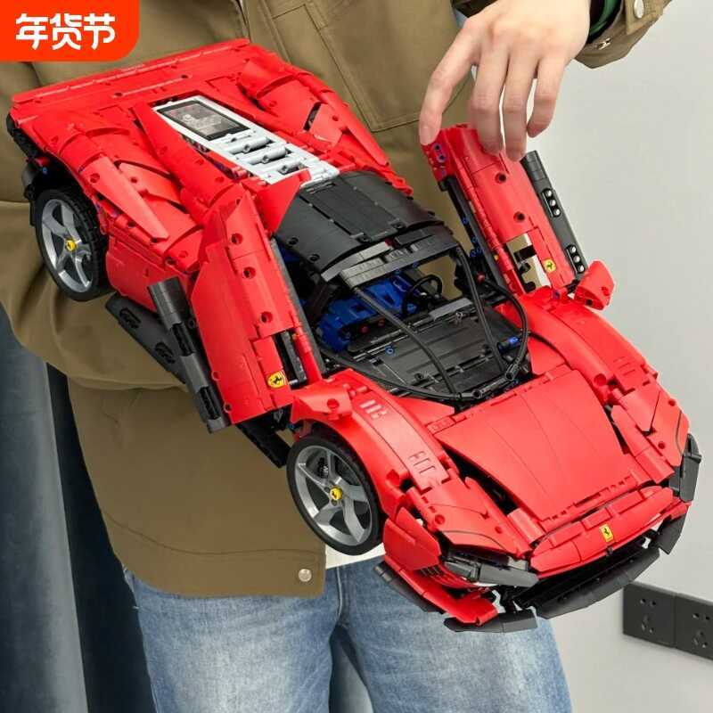 เข้ากันได้กับ LEGO Technic 42143 รถแข่ง SP ของเล่นประกอบรถแข่ง