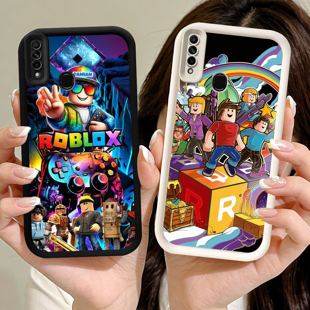 TT-28 T_Roblox เคสโทรศัพท์บาง Realme Narzo C2 C2s 5 5s 10A 6i C3 2 20A 10 5i Pro