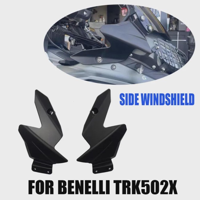 For Benelli TRK502X TRK502 TRK 502 Front Left Right Motorcycle Windshields Windscreens TRK-502X
