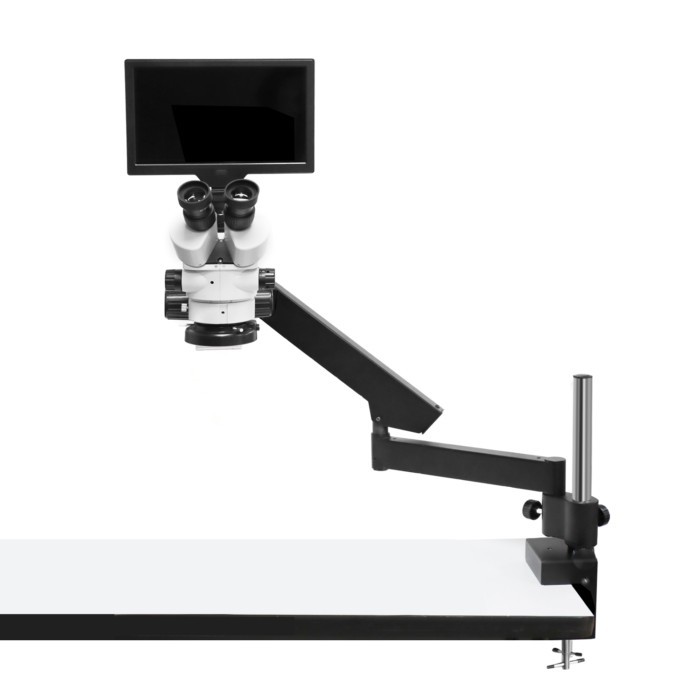 MH01B Jewelry Engraving Precision Stereoscopic Microscope, 7*45X, Binocular Microscope, Jewelry too