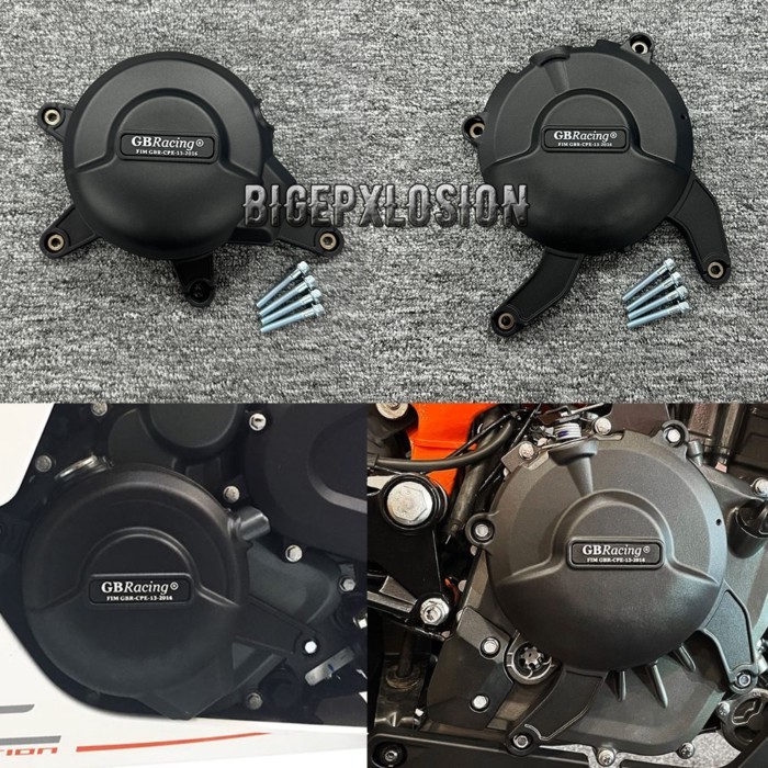 2024 RC 390 GB Racing Motorcycles Engine Protection Cover FOR 390 DUKE 2022-2021-2023 & RC 390 2022