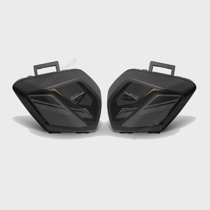 Tracer 9GT Tech Black Motorcycle Accessories Decal Suitcase Stickers for Tracer 9 GT 2025 Ceramic I