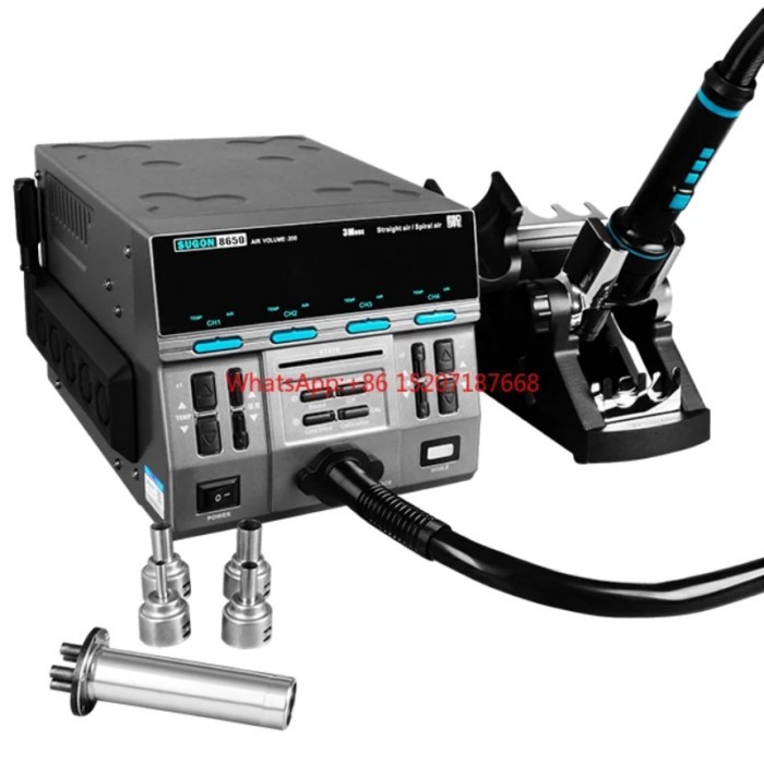 ,SUGON 8650 Professional Version Soldering Rework Station Hot Air Gun Rework Station SUGON 8650 Hea