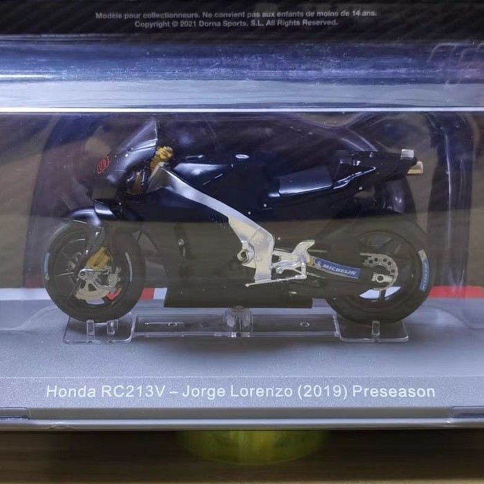 IXO 1/18 MotoGP 2019 Honda RC213V Jorge Lorenzo Honda รถจักรยานยนต์