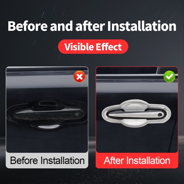 For Toyota 2022-2025 Lexus LX600 LX700 600 700 Car Door Handle Cover Trim Exterior Anti-Scratch Pro