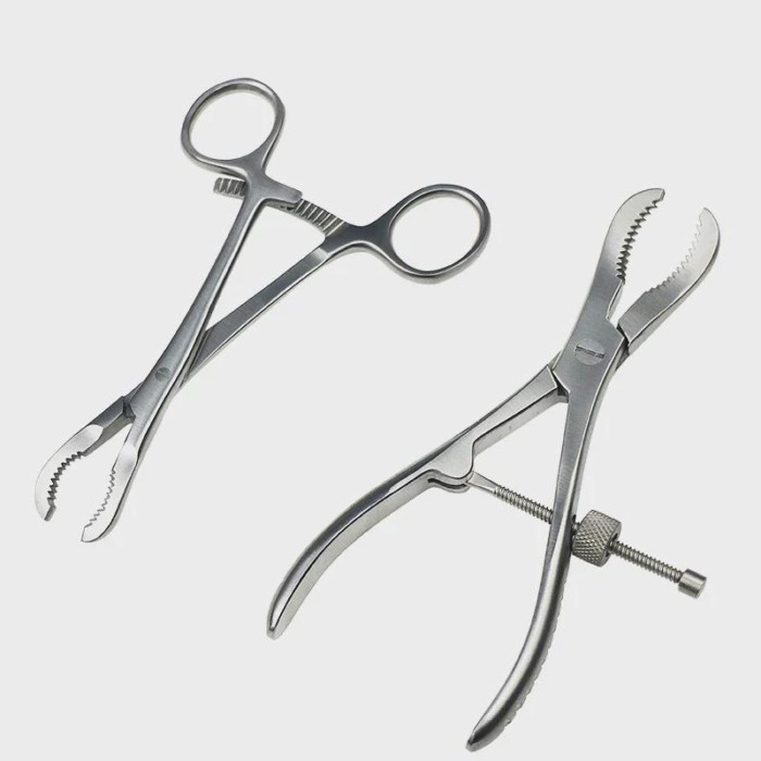 Stainless Steel Orthopedics Toothed Phalanges Reduction Forceps Bone Holding Forceps Veterinary Ort
