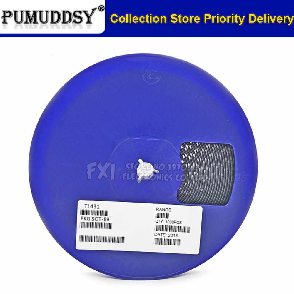 1000PCS TL431A TL431 431 SOT89 smd SOT-89