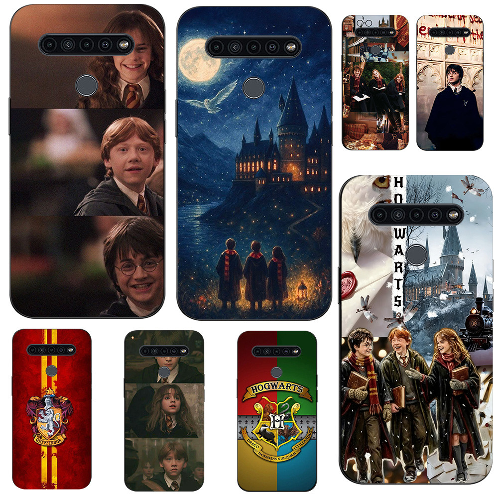 สําหรับ LG K41S K51S 2019 กรณีโทรศัพท์ปกหลังซิลิคอนสีดํา Tpu Magic Boy wizard