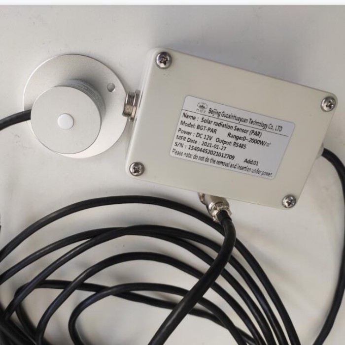 2021 24V RS485 Modbus Photosynthetic Active Radiation Sensor Solar Light Quantum Sensor Par Meter S