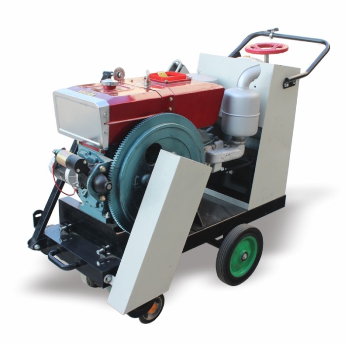 Concrete Cutting Machine 700 Type Concrete Cutting Saw Machine Walking Behind Road Cutting Machine