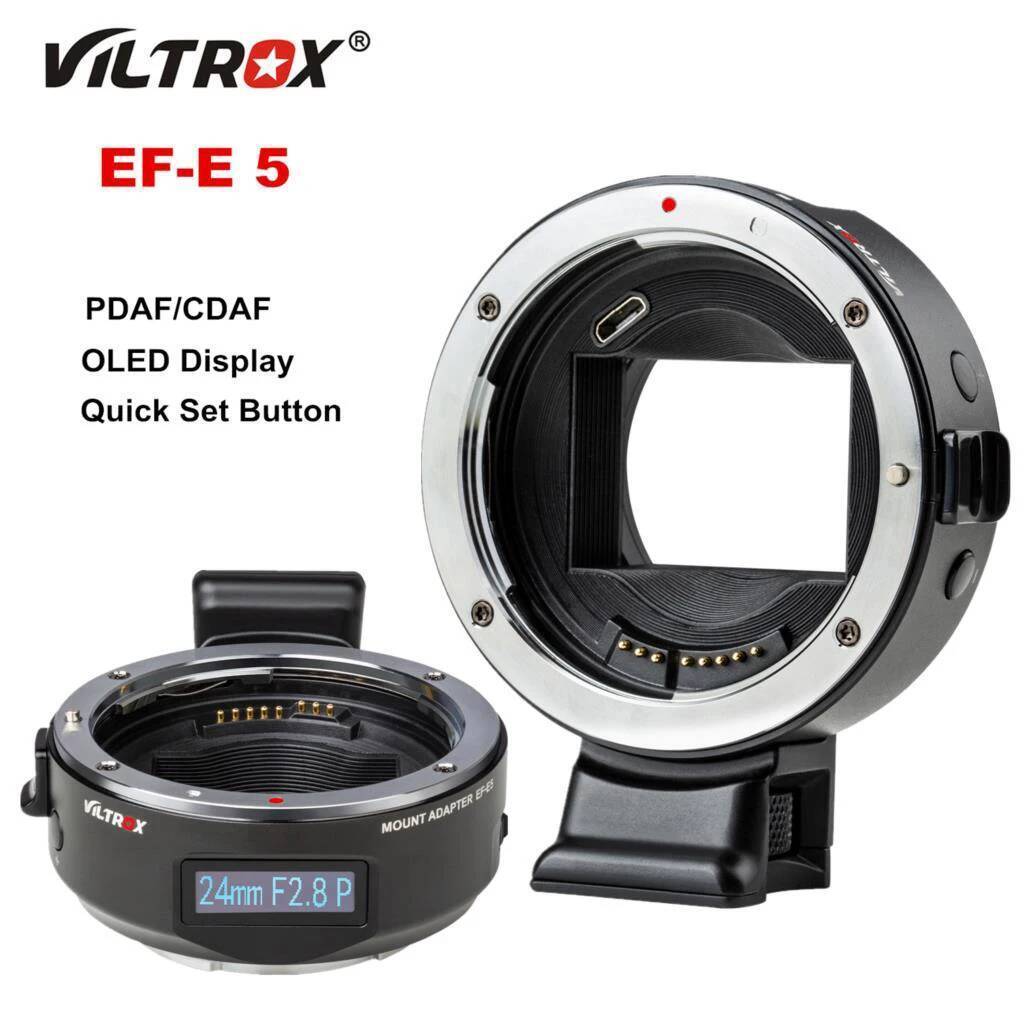 Viltrox EF-E5 EF-E II เลนส์อะแดปเตอร์ Auto Focus 0.71x Speed Booster สําหรับ Sony E Canon EF เลนส์ A