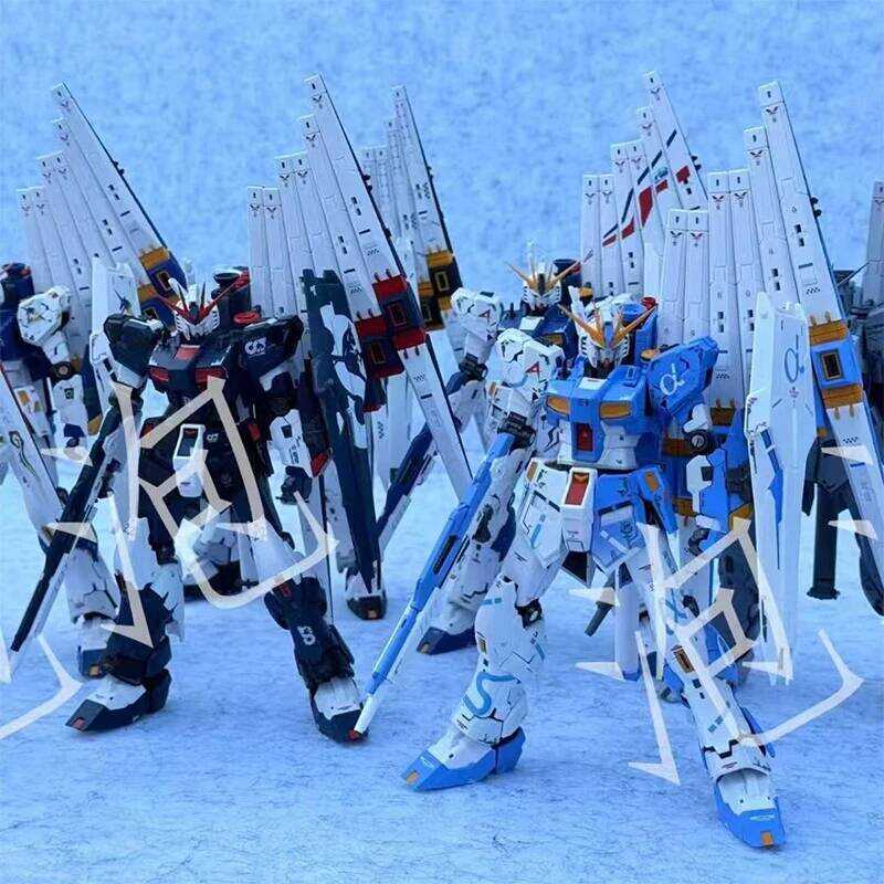 Changlong5501 Rg1/144 RX-93 Various Sheet Spray Color Matching High-quality Assembly Model Kit Gift