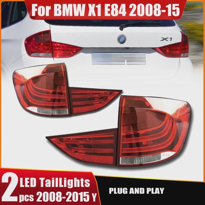 For BMW X1 Tail Light E84 2008-2015 Rear Taillights Brake Lights LED Tail Lamps BMW X1 tail light L