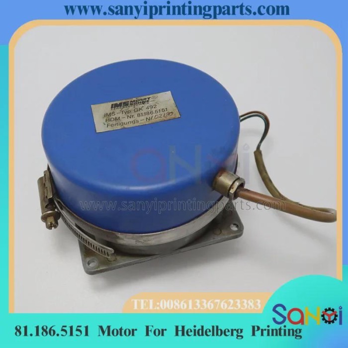 90% Original New 81.186.5151 Motor For Heidelberg SM74 SM102 Printing Machine Parts