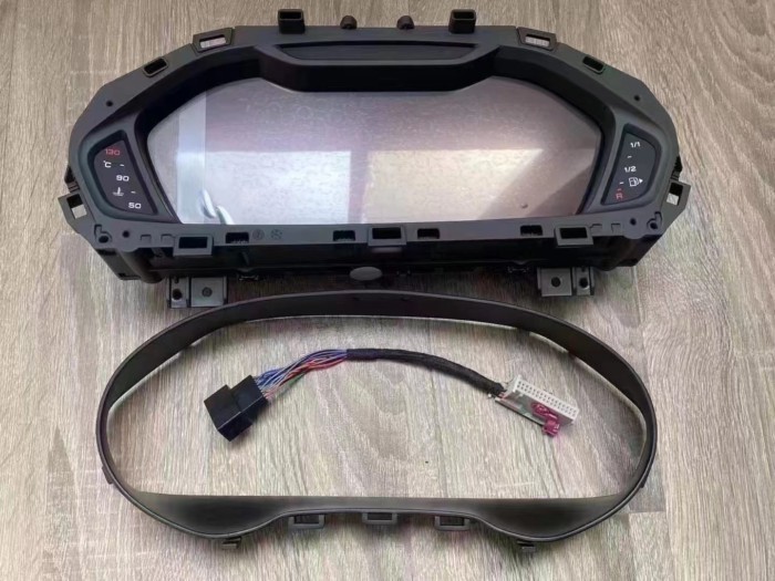 Virtual Cockpit For AUDI A3 S3 16-20 Q2 18-21 LHD Mechanical Instrument Upgrade to Q3 RS Motion LCD