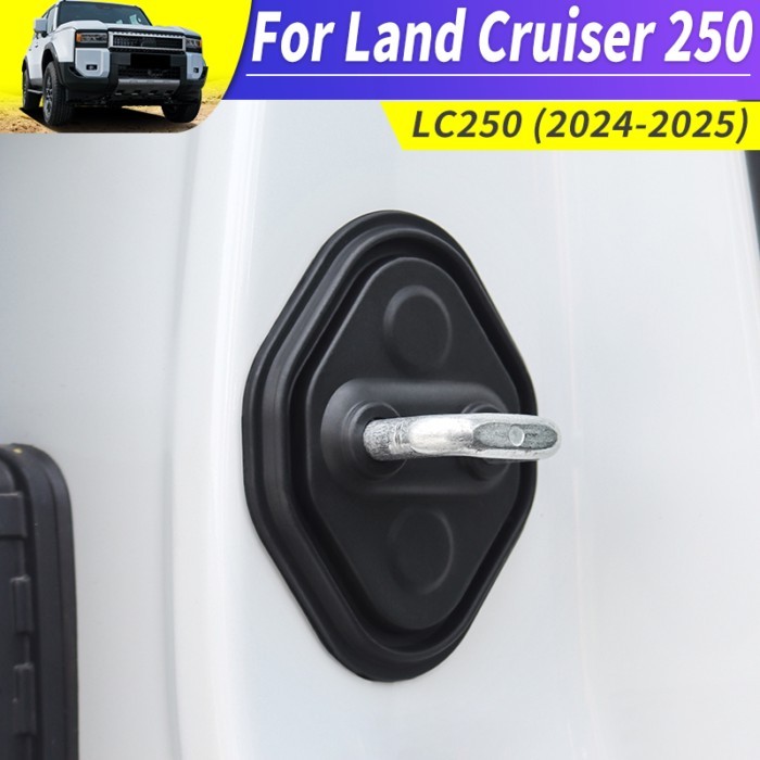 For Toyota Land Cruiser lc250 Prado LC250 1958 J250 Silicone door lock Protective cover,Car door Up