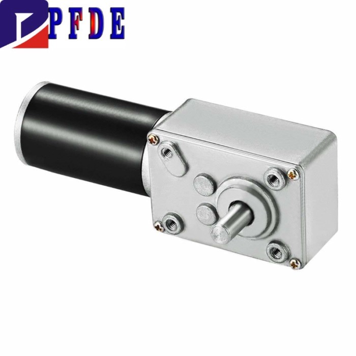 5840-31ZY Turbine Electric Gearbox Motor Single Shaft Self-Locking Reversible Worm Gear Motor High