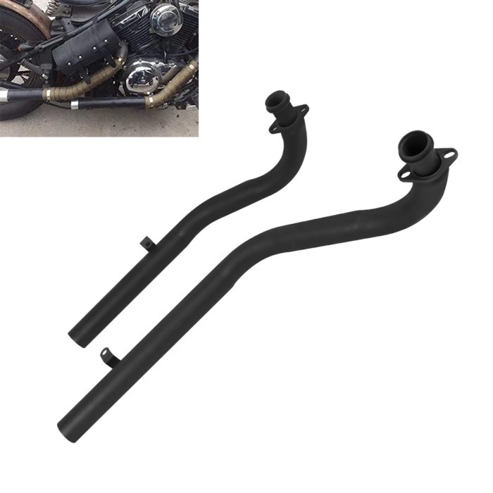 Motorcycle Full Muffler Exhaust System Pipes Kit Silencers For Kawasaki VN800 VN400 VULCAN S VULCAN