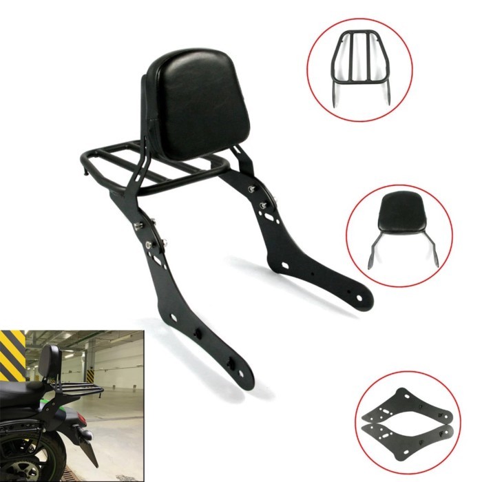 For Kawasaki Vulcan 650 S EN650 VN650 S650 EN650d Vulcan S 650cc 2015-2023 Motorcycle Passenger Bac