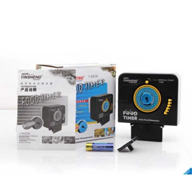 Silver Sound T-88 เครื่องป้อนอัตโนมัติ Aquarium Timing เครื่องป้อนปลาความจุขนาดใหญ่