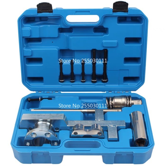 Crankshaft Pulley Removal Install Tool for Jaguar Land Rover 3.0 V6, 5.0 V8 303-1437 303-1438 303-1