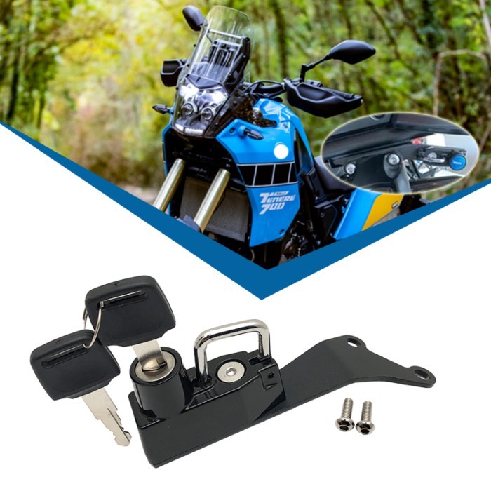 For YAMAHA TENERE 700 T700 T 700 Tenere700 T7 2019-2023 Helmet Lock Mount Hook Anti-theft Security