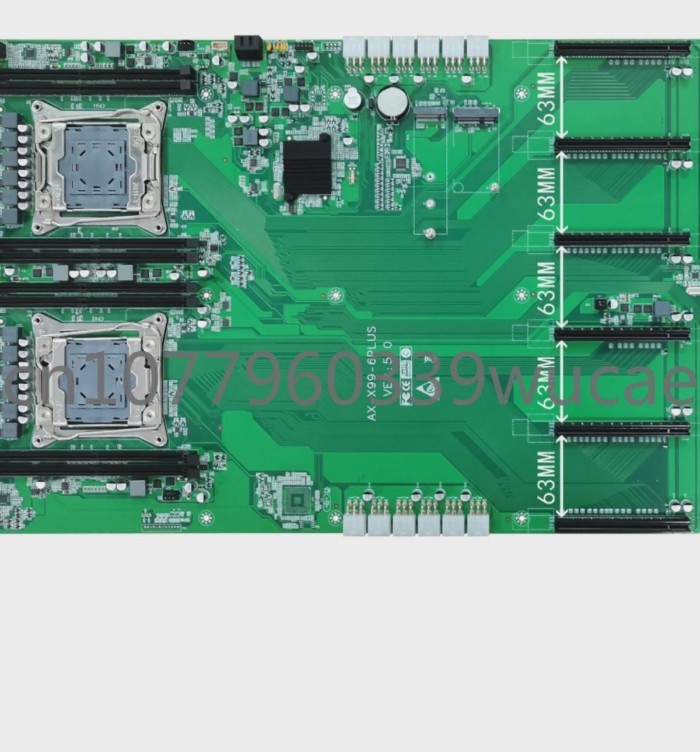 X99 Direct Plug 6 Graphics Card Gpu Artificial Intelligence Ai Model Training Computing Supercomput