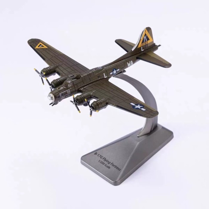 1/200 AF1 World War II B17G American Air Fortress Bomber จําลองเครื่องบินเครื่องบินรุ่นผลิตภัณฑ์สําเ