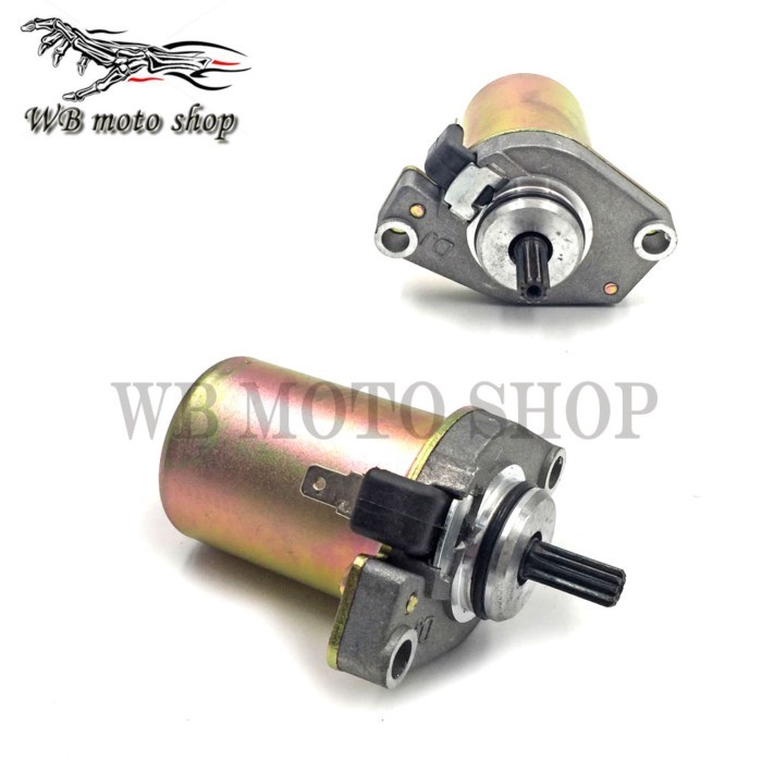 Electric Starter Motor for yamaha JOG 50cc ZR 2-5 generation 3KJ 2-stroke Minarelli 1PE40QMB engine