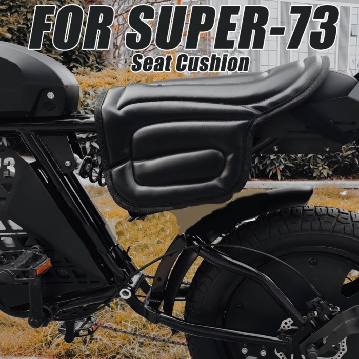 For Super73 Super 73 S1 S2 RX Electric Bicycle Saddle Waterproof Seat Hump Seat Integrated Seat Cus