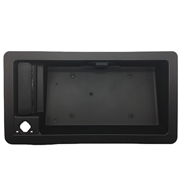 6C2Z-15434A20-AA Rear Cargo Door Handle & License Plate Tag Bracket For 1992-2007 Ford E150 E250 E3