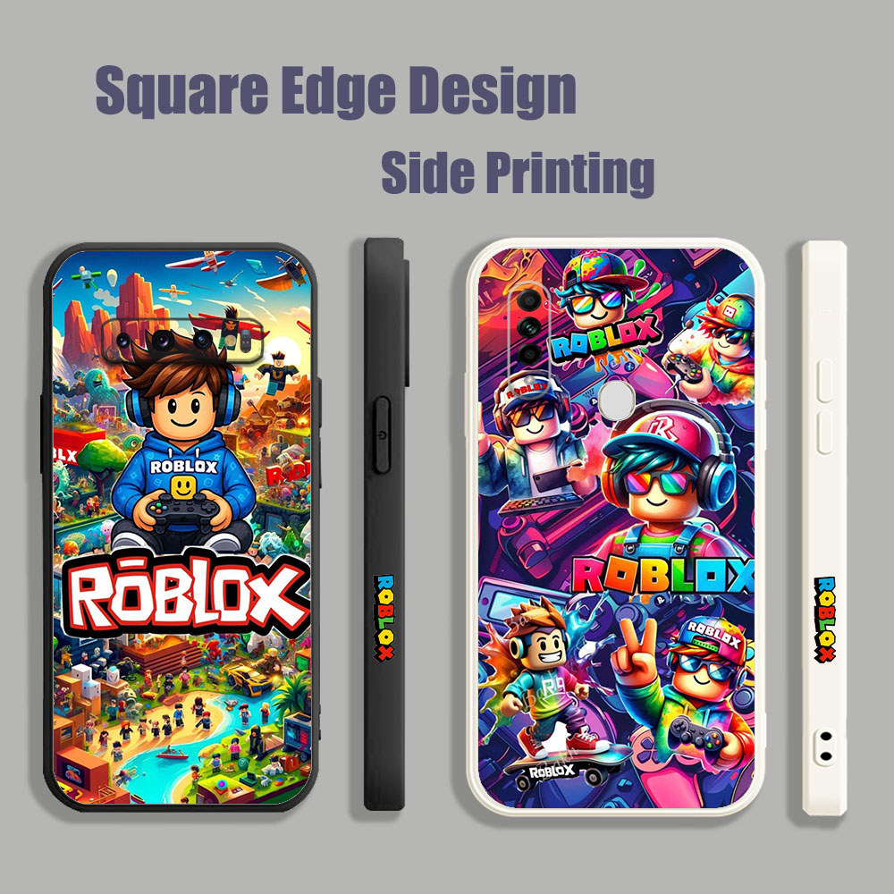 ปลอกสําหรับ Huawei Y6p Y7 2019 Y7A Y6 Pro 3i 7i 8i 50 Lite Nova 5T Y9s ROBLOX เกมน่ารัก HBX10 เคสโทร