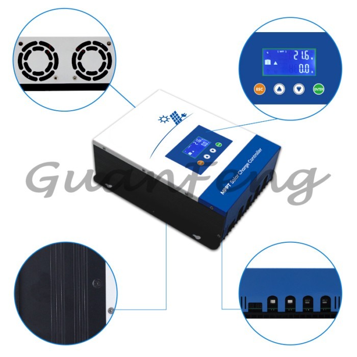 ICharger-MPPT-10048 Photovoltaic Power Generation Controller MPPT/100A High Power 12V/24V/36V/48V S