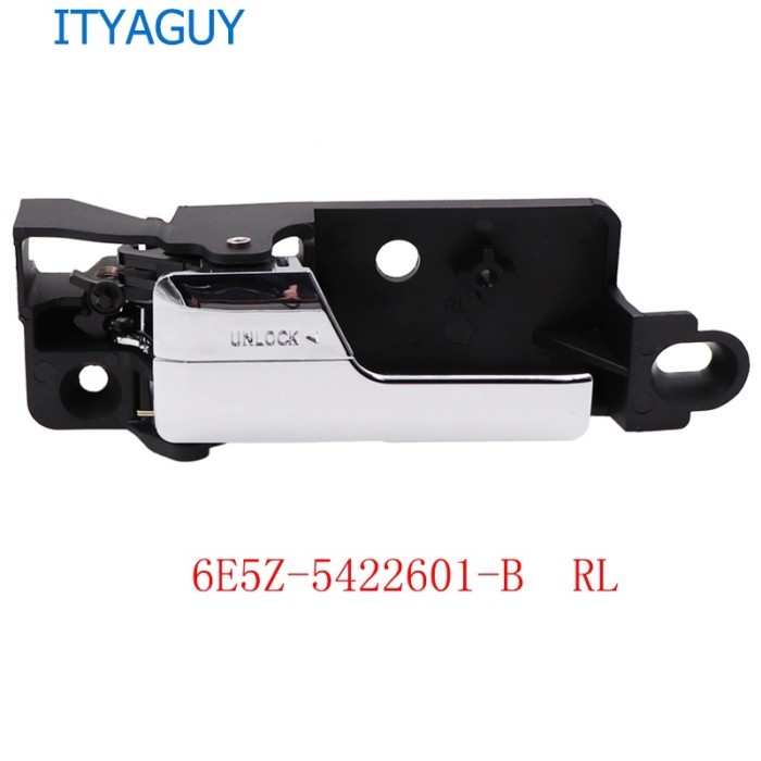 OE# 6E5Z-5422601-B Rear Left Chrome Inside Interior Door Handle For F*ord F*usion M*ercury M*ilan L