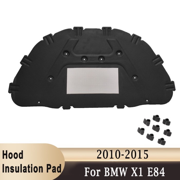 Front Hood Engine Sound Heat Insulation Pad Soundproof Cotton Cover Thermal Heat Insulation Pad Mat