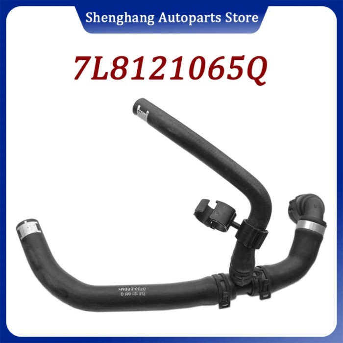 Engine Coolant Hose With Quick Release Coupling For Audi Q7 4L 3.0T 2011-2015 7L8121065Q 7L8 121 06