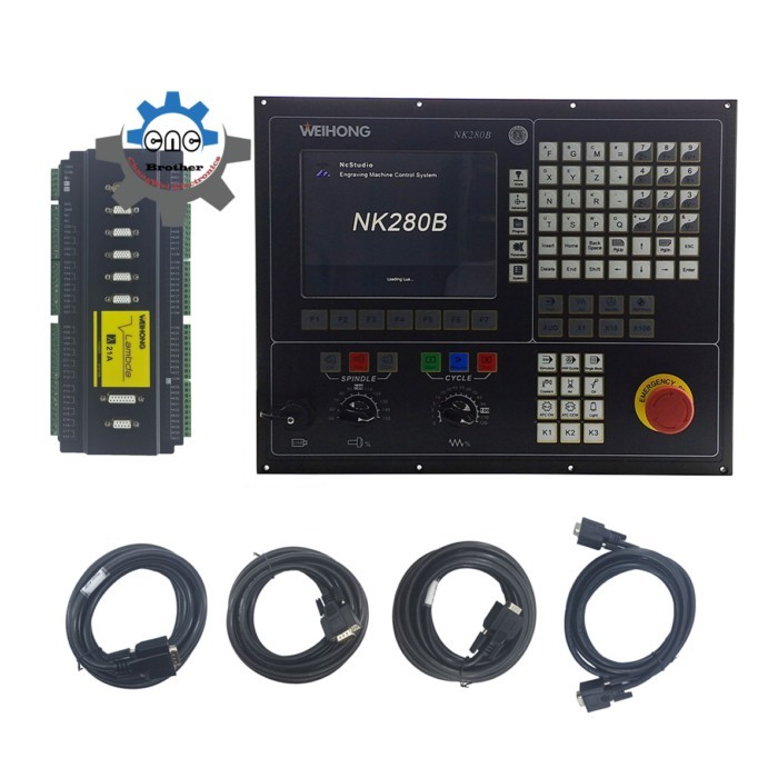 WEI HONG NK280B 4-Axis CNC  Linkage Integrated Control Card For Support ATC Straight Row Tool Chang