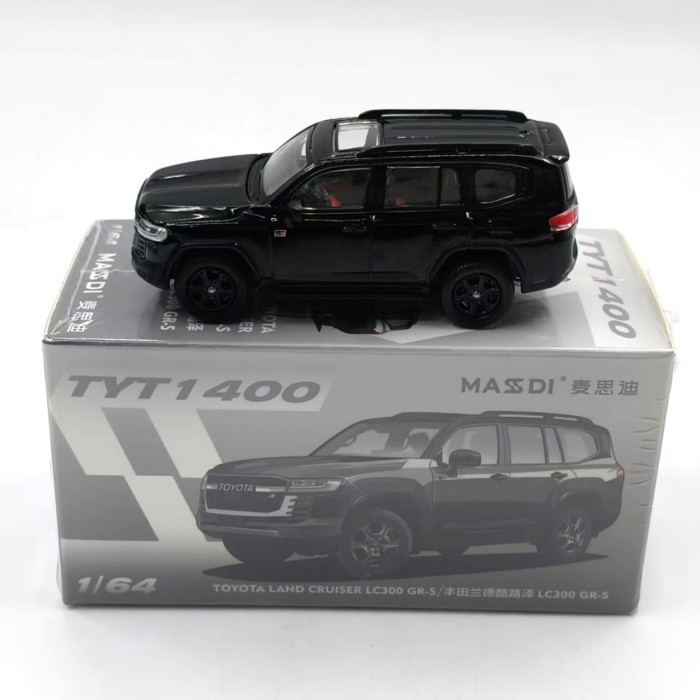 Mesdi 1: 64 Toyota Land Cool Luze LC300 GR-5 จําลองรถผลิตภัณฑ์สําเร็จรูปเครื่องประดับ Out of พิมพ์รุ