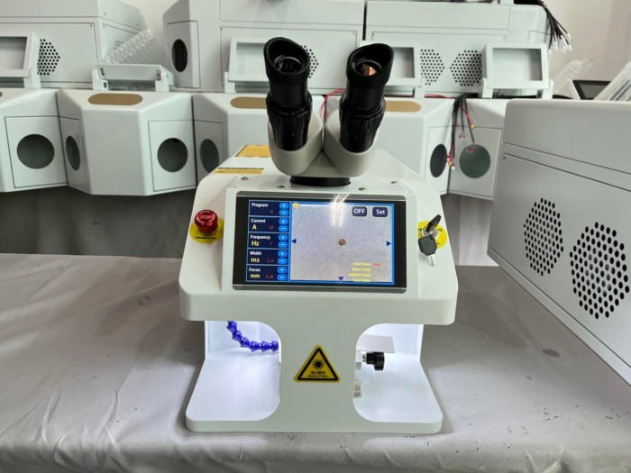 Jewelry Spot Welding Machine ND YAG Laser Touch Screen 60W 100W 150W 200W MINI Laser Soldering With
