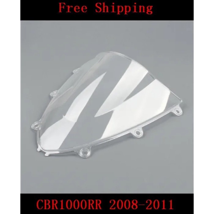 For Honda CBR1000RR 2008-2011 CBR1000 CBR1000R CBR 1000 1000RR motorcycle Double bubble windshield